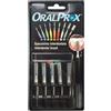 Oralprox Blister Da 6 Spazzolini Interdentali Misura 8 Colore Nero