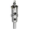 Meccion Seghe a Tazza in Carburo, Taglierina per Fori in Carburo TCT Heavy Duty per Lamiera di Acciaio Inossidabile, Metallo, Lega, Ferro, Legno (22.5mm)