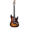 Eko ST-100 SUNBURST Chitarra Elettrica a 22 Tasti e pickup S-S-S