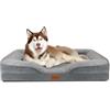 Nobleza Cuccia per Cane Interno Taglia Grande, 135x107x17cm, Cuscino Impermeabile, Ortopedica, Lettino Sfoderabile e Lavabile