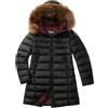 Blauer HT Blauer BLAUER KRISTEN GIUBBINO LUNGO CON PELLICCIA NERO - large