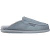 Vanuba Awassi - Pantofole da Uomo Artigianali, in Pelle Naturale, 100% Lana di Pecora, Scarpe da Casa Calde e Confortevoli (42 EU, Grigio (Grey))