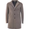 MANUEL RITZ cappotto monopetto beige