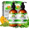P-Beauty Cosmetic Accessories P-Beauty 3 in 1, balsamo per capelli al rosmarino, menta e semi di zucca, 2 x 300 ml, balsamo per capelli con biotina, per la crescita dei capelli e rigenerante