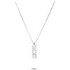 ALFIERI & ST. JOHN Collana trilogy in oro e diamanti ct. 0,90