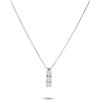 ALFIERI & ST. JOHN Collana trilogy con diamanti ct. 0,58