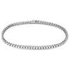 ALFIERI & ST. JOHN Bracciale tennis Alfieri & St John in oro bianco con diamanti ct 2,76 colore g purezza si1 misura 18 cm