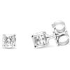ALFIERI & ST. JOHN Orecchini punto luce Alfieri & St John in oro bianco con diamanti ct 0,40 colore g purezza si1