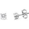 ALFIERI & ST. JOHN Orecchini punto luce Alfieri & St John in oro bianco con diamanti ct 0,30 colore g purezza si1