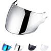 JQF Gear Visiera Casco Moto per LS2 of562,Sostituzione della Visiera della Lente del Casco del Parabrezza del Motociclo per Il Casco Viso Aperto,Solo la visiera Non compatibile con LS2 Airflow 2