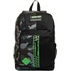Seven S.p.a. Point Out - Half Black Zaino, Unisex - Bambini e ragazzi, Verde, Taglia unica