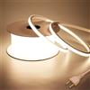 BENLUN Striscia LED Neon 220V 10 metri, 3000K Bianco Caldo Strisce LED Senza Trasformatore, 10W/M 120LEDs/M Luci LED Flessibile Esterno Impermeabile con Spina, per Commerciale, Residenziale