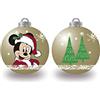 ARDITEX WD13424 Pack de 10 Bolas árbol de Navidad diámetro 6cm. de Disney-Mickey