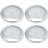 Dream Lighting 12 V luci LED a soffitto regolabile con interruttore 76 mm Chome placcato finitura