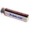 GLOBAL SECURITY Batteria 18650 al Litio Ricaricabile 4,2V 8800mAh