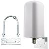 YILIANDUO Antenna 5G LTE Esterno Mimo Omnidirezionale 698-2700/3300-3800 MHz Guadagno fino 10 dBi + 2 pezzi Connettore N maschio a SMA maschio/femmina per Router 5G Uscita