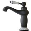Beelee Rubinetto Miscelatore in ottone Monocomando per Lavabo, Nero Bronzo