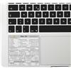 Quick Last One - Adesivo per Scorciatoie da Tastiera per Mac - Shortcut Sticker - Aumenta la tua produttività con le scorciatoie essenziali (Grigio, 1)
