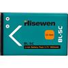 Hisewen BL-5C - Batteria di ricambio per Nokia 3100, 3110, 1100, 1101, 1110, 1110i, 1112, 1200 e radio