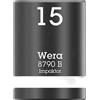 Wera 05005506001 8790 B - Inserto per chiave a bussola con attacco da 3/8, 15 x 30 mm