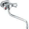 Kludi Standard 314530515 - Rubinetto per lavello con montaggio a parete, raccordo 3/8, 45 mm