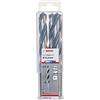 Bosch Accessories 2608577292 HSS PointTeQ (12,4 x 101 x 151 mm) - Set da 5 Pezzi di Punte Elicoidali per Trapano per Metallo, Acciaio, Fusione o Plastica, Grigio (Argento), Ø 12.4 mm