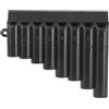 SAFIGLE 3pcs 8 Mini Pan Flauto 8 Pan Flauto per i Bambini Portatile Cinese Piccolo Principiante 8 per Principianti, Nero , 10.5x8.6cm, Compatto