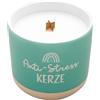 GRUSS & CO Kerze mit Gravur Anti-Stress Kerze: Kerze im Becher, mit Holzdocht