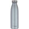 THERMOcafé by THERMOS TC BOTTLE Ice Blue Mat, 0,50 l, thermos in acciaio inox, antigasso, 12 ore, freddo, a prova di perdite, per scuola, in viaggio e in ufficio