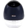 BÉABA, Tiralatte elettrico a mani libere, leggero, compatto, 3 modalità, 9 livelli, 0 onde, silenzioso, grande capacità 180 ml, timer, funzione memoria, 6 sessioni, ricarica USB C, blu notte