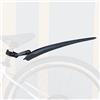 ZUKKA Set di parafanghi universali per bicicletta, protezione contro spruzzi d'acqua e sporco, per mountain bike, MTB (sectional Black)