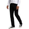 Lee Daren Zip Fly, Jeans Uomo, Deep Dark Stone, 32W / 34L