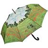 VON LILIENFELD® Ombrello Fiore Arte Claude Monet: Campo di papaveri Pioggia Lungo Classico Automatico Stabile