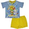 Pokémon Pokemon Ragazzi Shortie Pigiama Set 3-10 anni, Blu, 7-8 Anni