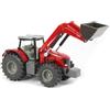 Siku 1985 Massey Ferguson con caricatrice frontale, 1:50