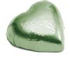 Zeus Party Cioccolatini Suissa - Cuori al Pistacchio Praline al Cioccolato Fondente 1 kg Cuoricini incarto Verde