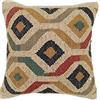 Trade Star Kilim, federa per cuscino intrecciata a mano, decorativa, per esterni, in iuta, 45 x 45 cm, stile bohémien, vintage, orientale (motivo 1)
