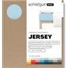 schlafgut Easy Jersey, lenzuola con angoli 120x200 cm a 130x200 cm, 100% cotone biologico, certificato ÖKO TEX, Blue Light