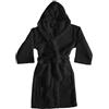 SOFFICIOSO Accappatoio Unisex in Spugna Uomo Donna con Cintura E Cappuccio Sophie XXXL Nero