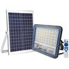 DISCORAMA FARO LED RICARICABILE CON PANNELLO SOLARE CREPUSCOLARE, FARO DA ESTERNO CON RICARICA SOLARE TELECOMANDO E SENSORE CREPUSCOLARE TELECOMANDO 400/600/800W - DISCORAMA® (800)