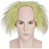 PARXITN Parrucca da uomo sintetica capelli corti Cospaly Beetlejuice verde soffice costume di Halloween parrucche per unisex