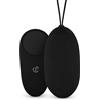 Easytoys - uovo vibrante ricaricabile e impermeabile con telecomando (nero)