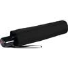 Knirps Slim Duomatic - Ombrello Pieghevoli Automatico - Piccolo Nero