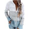 Cocila Blazer Azzurro Black Friday Piumino Leggero Donna Giubbino Donna Rosso Cappotto Donna con Alamari Giubbino Ecopelle Donna Corto Coprispalle Pesante Donna Elegante Bolero Pelle Black Friday