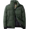 Generico Giacca a Vento Uomo Maniche Lunghe Antivento Piumino Con Zip Elegante Calda Giacca Casual Sportivo Parka Da Uomo Taglie Forti Comodi Giubbino Fitness Moda Giubbotto Da Lavoro Invernale Jacket