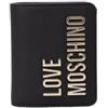 Love Moschino Portafoglio donna Love Moschino a libretto in ecopelle rosso AS24MO02 JC5612 NERO