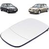 Autocraft Specchietto Retrovisore Esterno Auto (Sbrinante) con Supporto per Anteriore Sinistro Lato Conducente o Lato Destro Lato Passeggero Compatibile per CLIO 3 MEGANE 2 SCENIC 2 OEM 7701054752