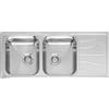 Reginox Diplomat lavello da cucina, R21293, 30 KGOKG Diplomat acciaio inox levigato [Lavelli da Cucina > per Base Sottolavello a partire da 80 cm]