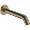 hansgrohe Tecturis S bocca di erogazione vasca, 73411140, Tecturis S bronzo spazzolato [Rubinetteria Bagno > Rubinetteria Vasca]