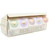 Loveria Set di 250 adesivi a forma di cuore in 5 colori, 50 adesivi per colore, ideali per matrimoni, regali, fai da te, lettere, cartoline, San Valentino, dimensioni: circa 2,9 cm